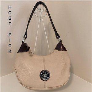 *HP* Dooney & Bourke Pebble Grain Leather Hobo Handbag